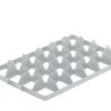 Séparateur haut 24 cases gris plastique 55,4x35,4x5,8 cm - Aucune Outlet