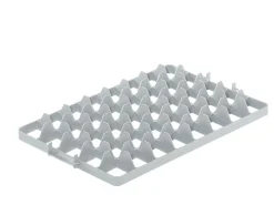 Séparateur haut 40 cases gris plastique 55,4x35,4x5,8 cm - Aucune New