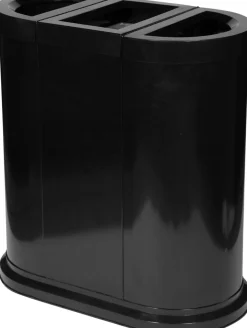 Station tri acier 150 L noir - PROBBAX Outlet