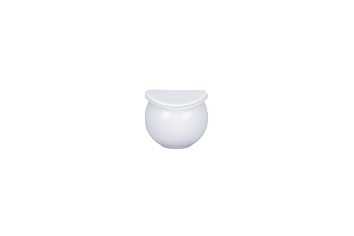 Sucrier avec couvercle blanc porcelaine bone china 20 cl Feelings - RAK Outlet