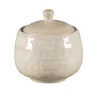 Sucrier avec couvercle rond porcelaine vitrifiée 25 cl Ø 8,8 cm Krush - RAK Hot
