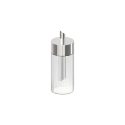 Sucrier doseur rond transparent verre 20 cl Ø 6 cm The Grid - APS Clearance