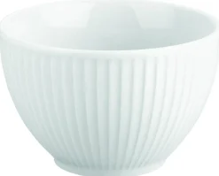 PILLIVUYT Sucrier rond blanc porcelaine culinaire 18 cl Ø 9 cm Plisse Discount