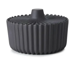 Sucrier rond noir porcelaine culinaire 10 cl Ø 9 cm Pekoe - REVOL Hot