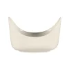 Sucrier sachets ovale blanc porcelaine bone china 9,5 cm Bravura - RAK