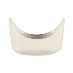 Sucrier sachets ovale blanc porcelaine bone china 9,5 cm Bravura - RAK