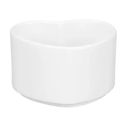 Sucrier sans couvercle blanc porcelaine 13 cl 8,1 cm  Cliché - RAK Discount