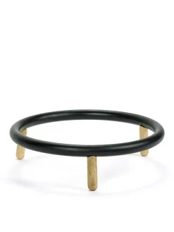 Supp bol studio simple métal noir Ø 27 cm 7,5 cm - SERAX New