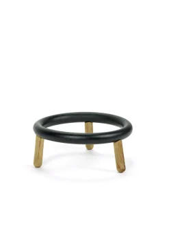 Supp bol studio simple métal noir Ø 18 cm - SERAX