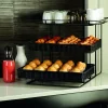 DEGRENNE Support acier noir 44x30,8x10,8 cm Evento Clearance