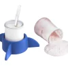 Support anti-dérapant pour yaourt copolyester bleu Ø 6 cm 4 cm - SAINT ROMAIN Online