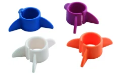 Support anti-dérapant pour yaourt copolyester bleu Ø 6 cm 4 cm - SAINT ROMAIN Online