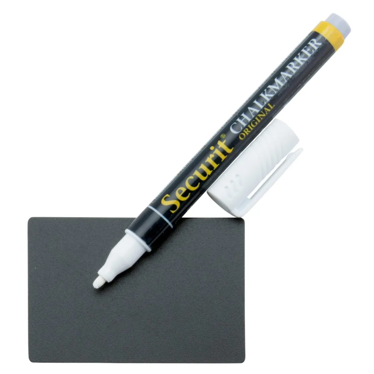 SECURIT Support ardoise noir 7,4x5,2 cm Tag Best