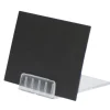SECURIT Support ardoise rectangulaire transparent 4x1x0,6 cm (10 pièces) Hot