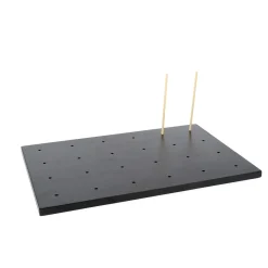 Support 24 batôns bambou noir 30x20x1 cm Oxstal (25 pièces) - PRO.MUNDI Sale