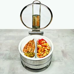 DEGRENNE Support chafing dish inox 350 mm x 125 mm Evento Best