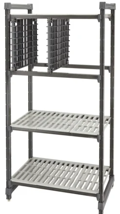 Support de stockage universel pour rayonnage plastique 54 kg 7 niveaux Basics Plus - CAMBRO Clearance