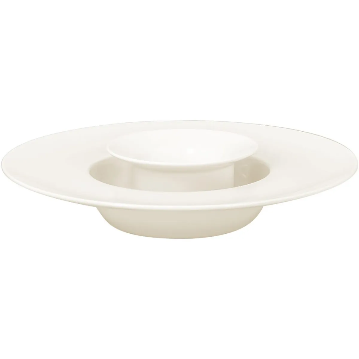 RAK Support plat rond blanc porcelaine vitrifiée Ø 12,5 cm Chill Outlet
