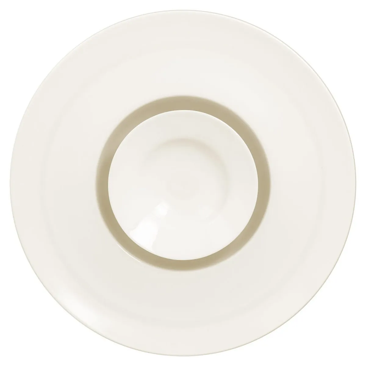 RAK Support plat rond blanc porcelaine vitrifiée Ø 12,5 cm Chill Outlet