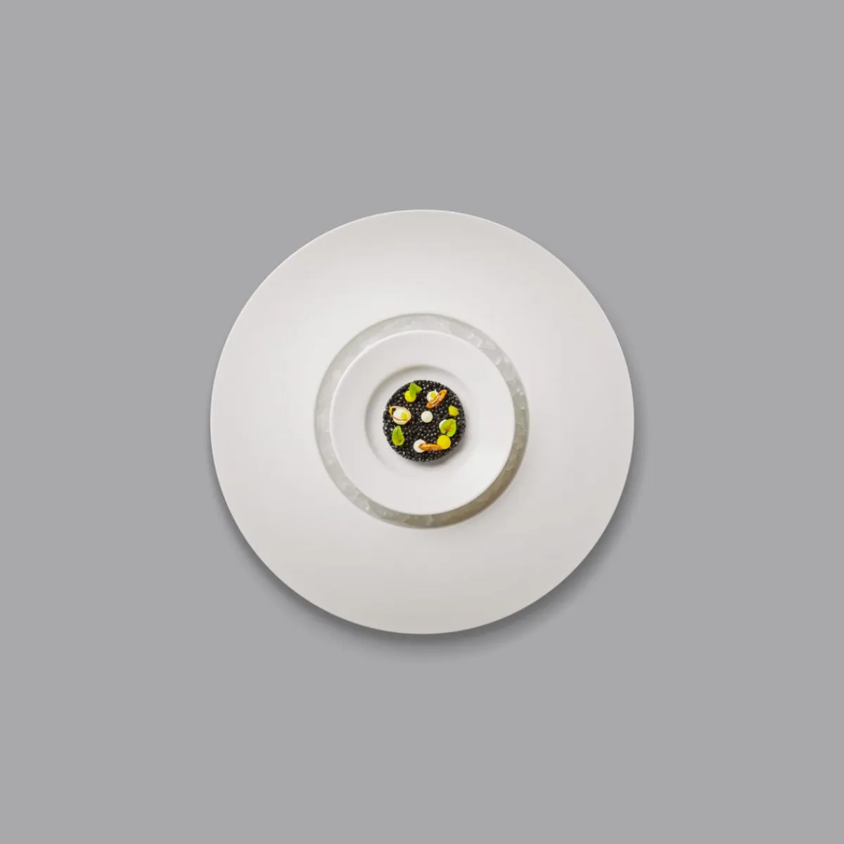 RAK Support plat rond blanc porcelaine vitrifiée Ø 12,5 cm Chill Outlet