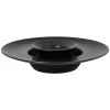 RAK Support plat rond noir porcelaine vitrifiée Ø 12,5 cm Chill Sale