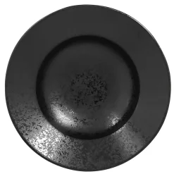 RAK Support plat rond noir porcelaine vitrifiée Ø 12,5 cm Chill Sale