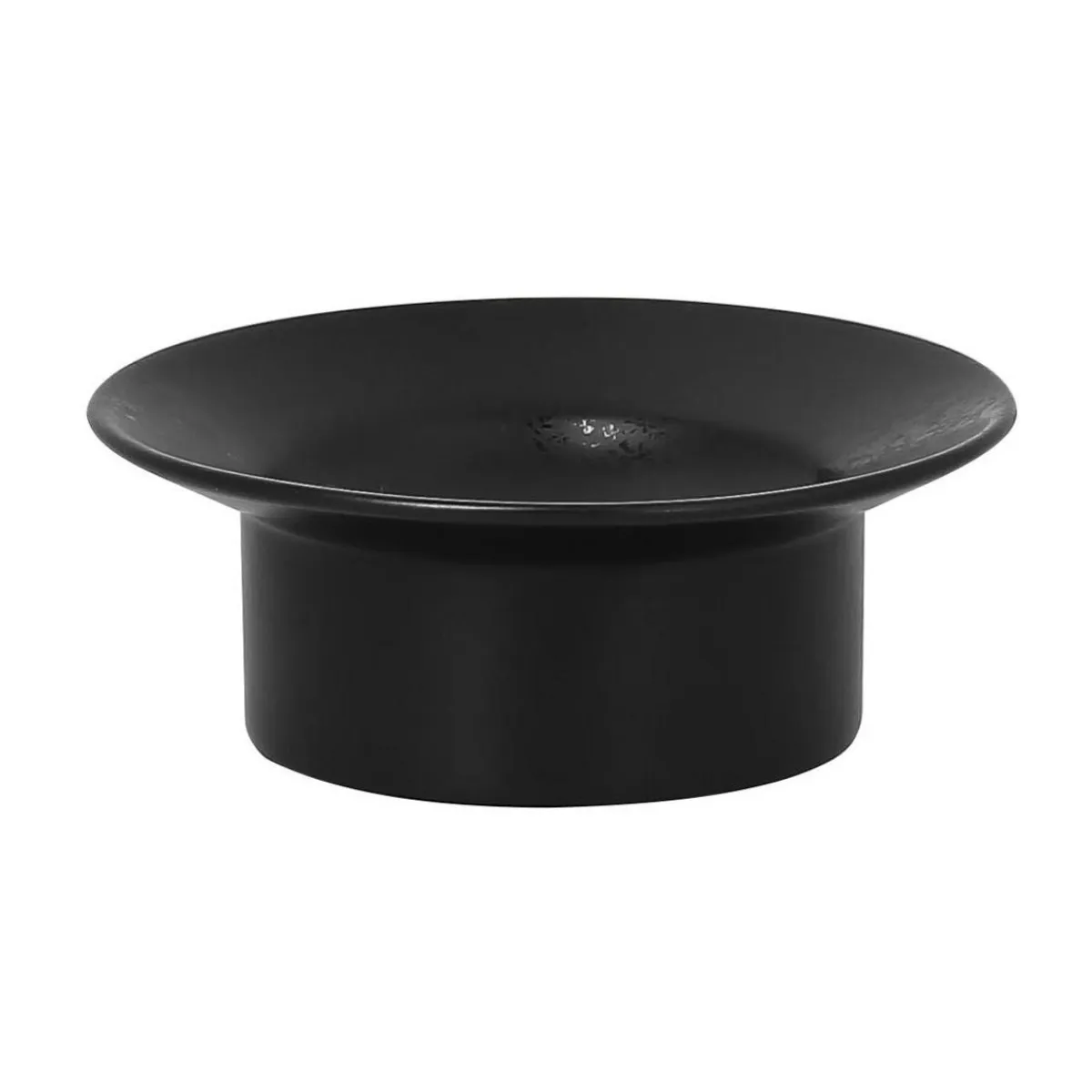 RAK Support plat rond noir porcelaine vitrifiée Ø 12,5 cm Chill Sale