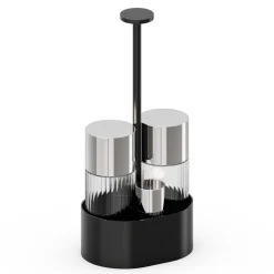 APS Support pour ménagère pièces ovale noir 14,5x10,5x30 cm The Grid Clearance