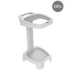Support sac poubelle économique plastique 120 L blanc - GILAC Best