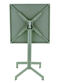 Table avec système pliant d'extérieur vert sauge 60x60 cm Pigalle - FLEXMOB Clearance