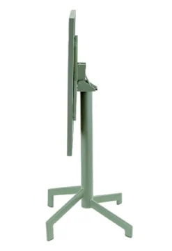 Table avec système pliant d'extérieur vert sauge 60x60 cm Pigalle - FLEXMOB Clearance