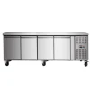 PROINOX Table centrale 447 L 4 compartiments New
