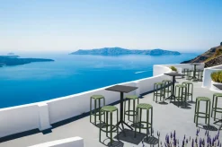 Table de bar de terrasse carré noir 108x60x60 cm Kys - FLEXMOB Best