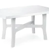 Table d'extérieur blanc 138x88 cm - Aucune Hot
