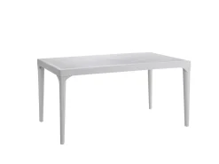 Table d'extérieur blanc 150x90x74 cm - Aucune Clearance