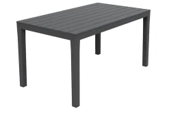Table d'extérieur gris anthracite 138x78 cm - Aucune Hot