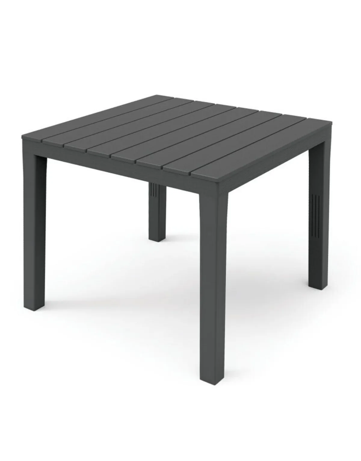 Table d'extérieur gris anthracite - Aucune Discount