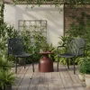 Table d'extérieur taupe 54,5x41x41 cm Salerne - FLEXMOB Best