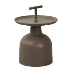Table d'extérieur taupe 54,5x41x41 cm Salerne - FLEXMOB Best