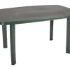 Aucune Table d'extérieur vert 137x85 cm Discount