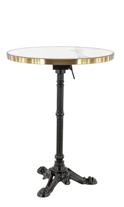 FLEXMOB Table marbre blanc Ø 60 cm Orsay Best