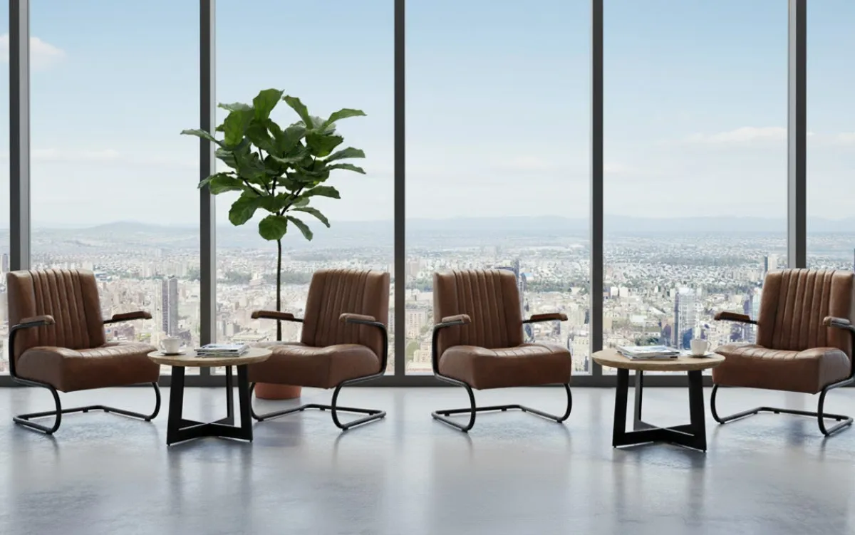 Table noir Ø 60 cm 43 cm Ellen - FLEXMOB Clearance