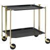 PLATEX Table roulante or aluminium