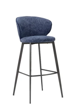 Tabouret bleu 107x52x47 cm Julien - FLEXMOB Online