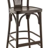 Tabouret brun foncé 105x41x43 cm Palma - FLEXMOB Best
