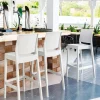 FLEXMOB Tabouret de bar blanc 108x44x51 cm Maya New