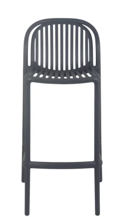 Tabouret de bar de terrasse gris anthracite 104x52x49 cm Oman - FLEXMOB Clearance