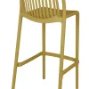 Tabouret de bar de terrasse jaune 104x52x49 cm Oman - FLEXMOB Sale