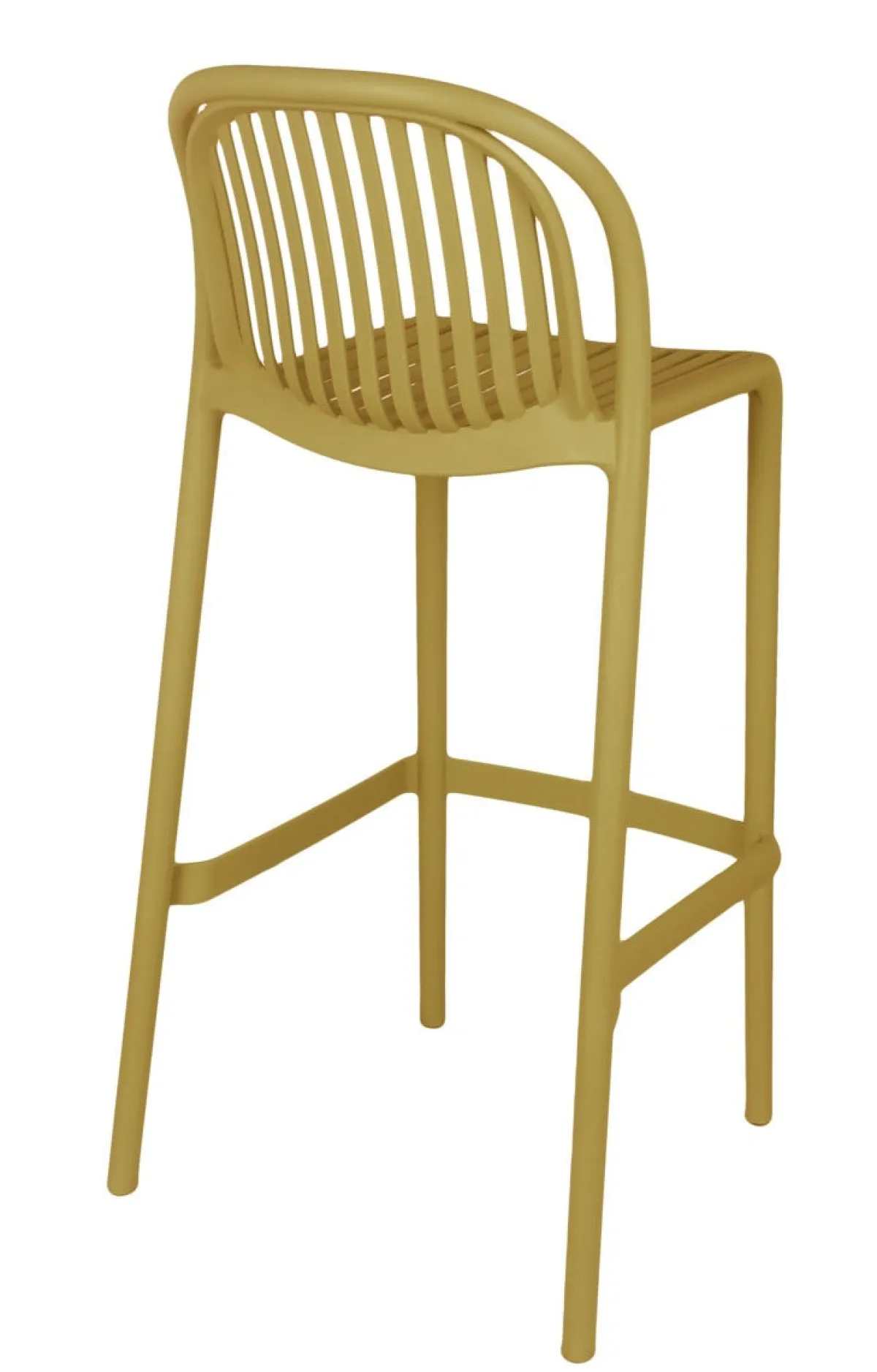Tabouret de bar de terrasse jaune 104x52x49 cm Oman - FLEXMOB Sale