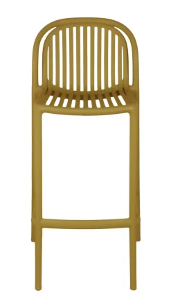 Tabouret de bar de terrasse jaune 104x52x49 cm Oman - FLEXMOB Sale